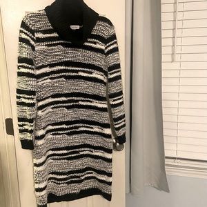 Calvin Klein Knit Sweater Dress - size L